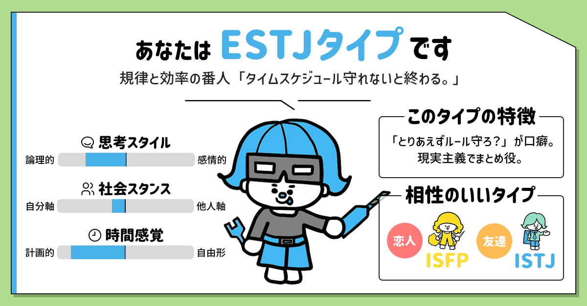 ESTJタイプ(幹部)